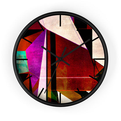 Fiona Hubble - Applied Force, Abstractly - Wall Clock