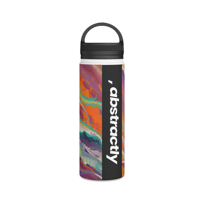 Gustavine Crystalidian - Chemistry, Abstractly - Stainless Steel Water Bottle