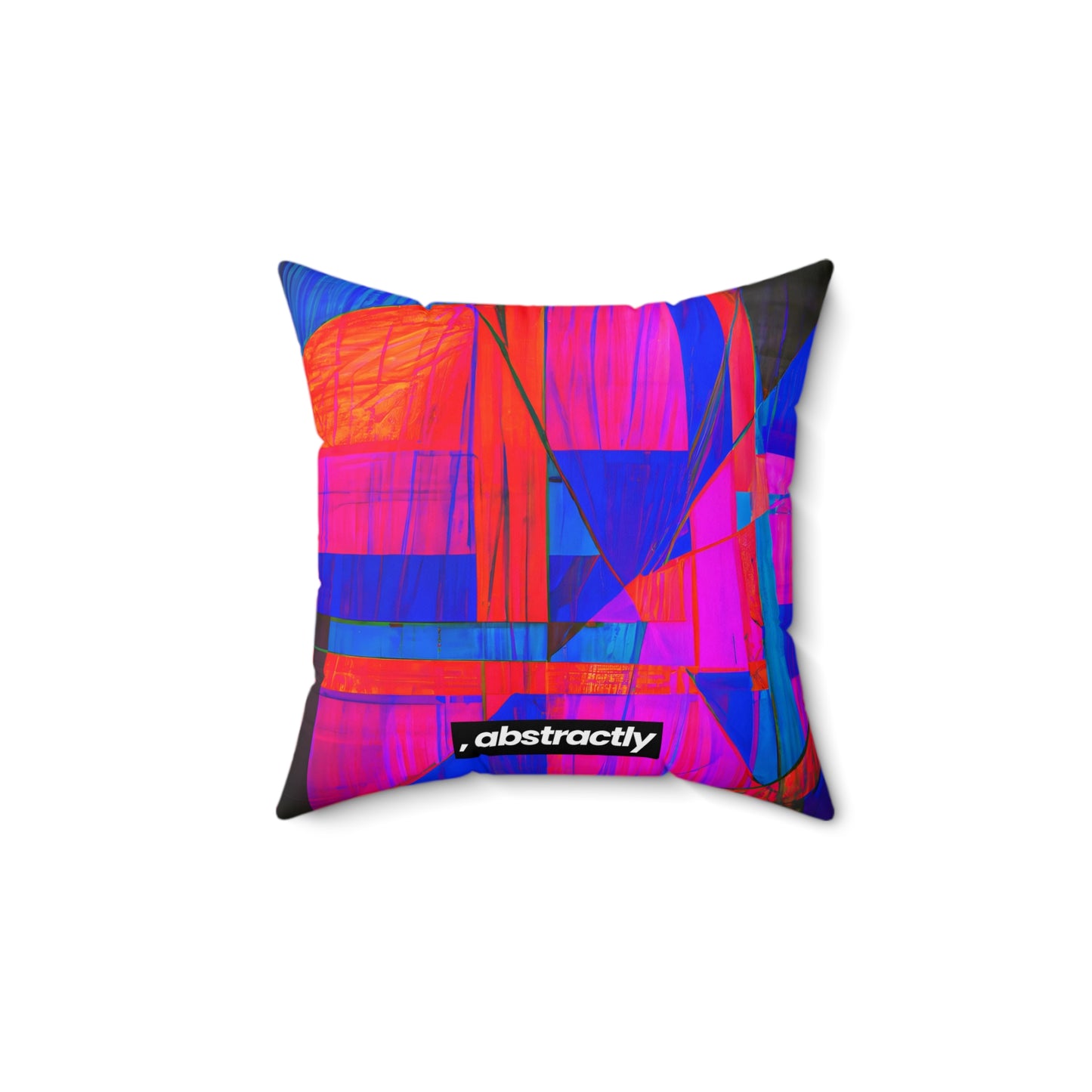 Arthur Blackwood - Normal Force, Abstractly - Faux Suede Throw Pillow