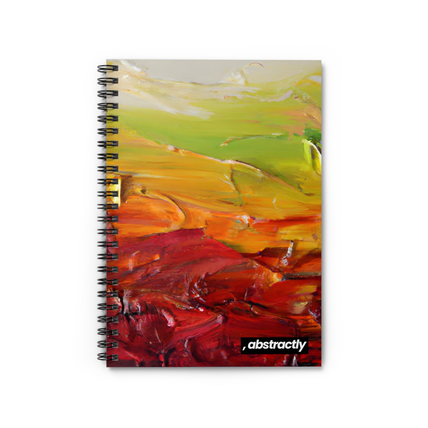 Quantum Crystalinium - Manganese, Abstractly - Spiral Notebook