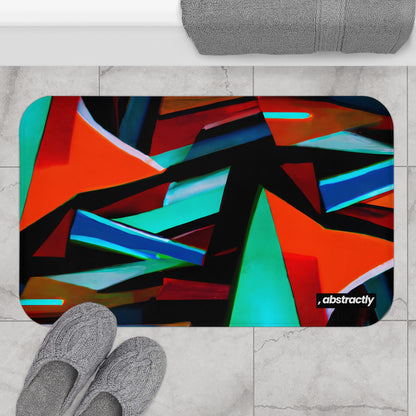 Betty Hawking - Friction Force, Abstractly - Bath Mat