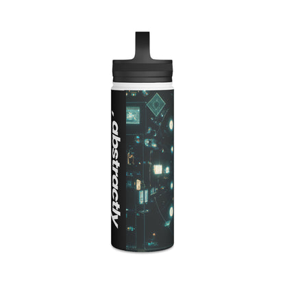 Pinnacle Assurance - Debit, Abstractly - Stainless Steel Water Bottle