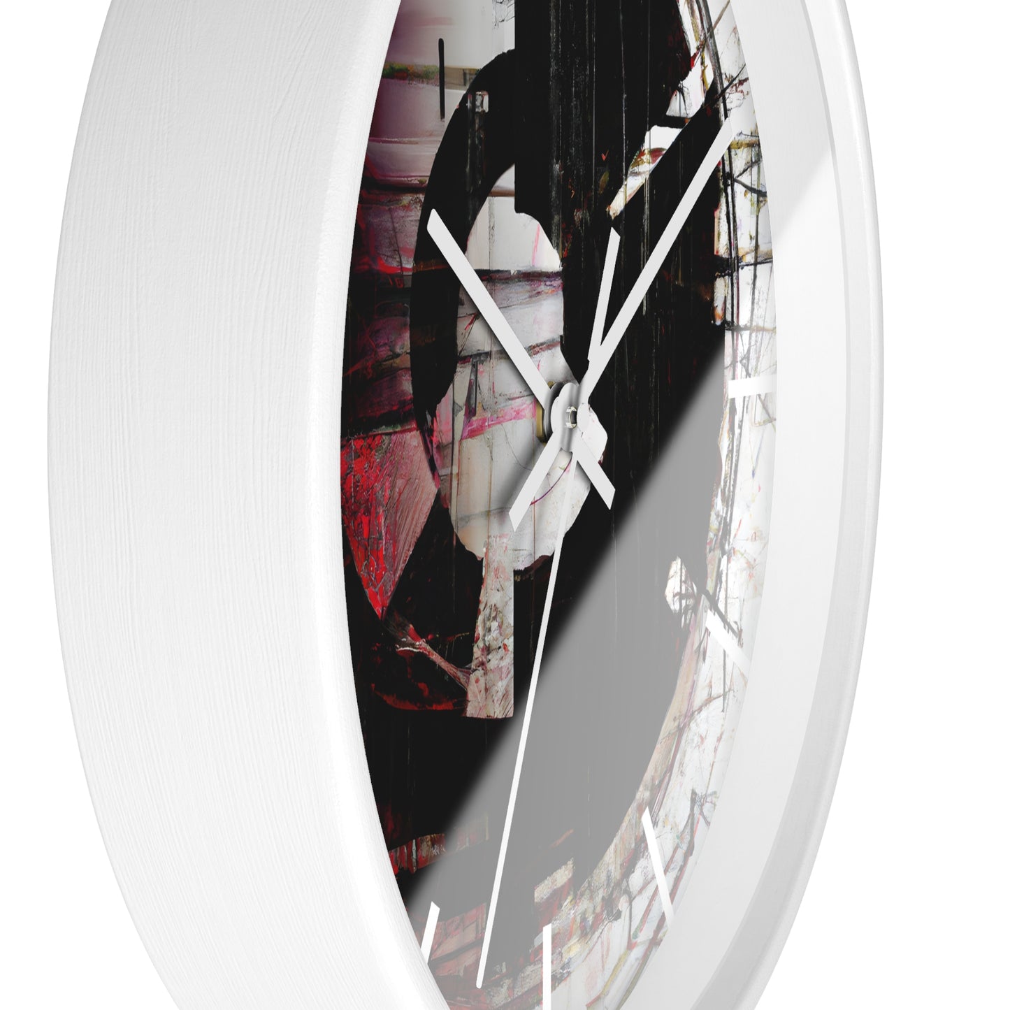 Theodore Rosenberg - Tension Force, Abstractly - Wall Clock