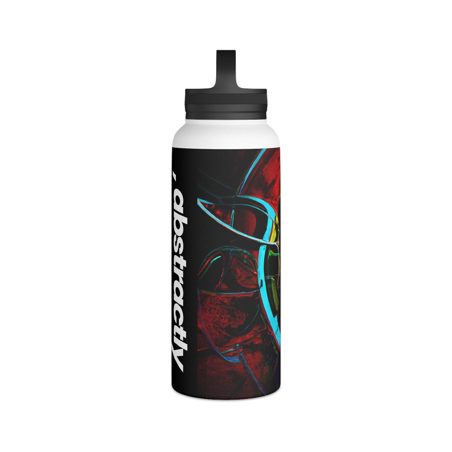 Lorena Sheffield - Electromagnetic Force, Abstractly - Stainless Steel Water Bottle