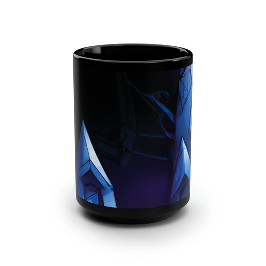 Global Trust Audit - Interest, Abstractly - Black Ceramic Mug 15oz