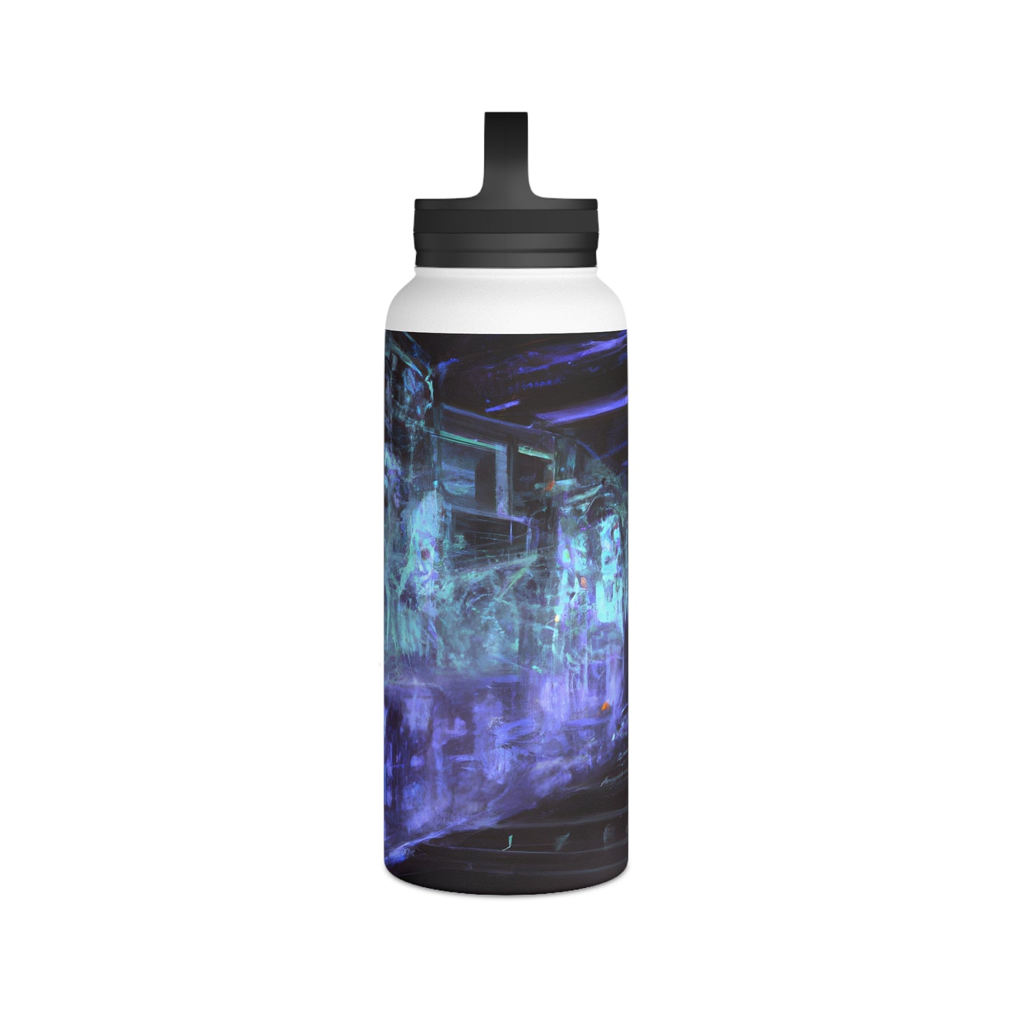 Crescent Capital - Capital, Abstractly - Stainless Steel Water Bottle