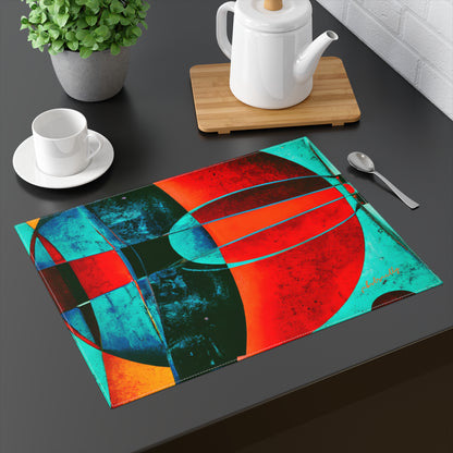 Lyle Ackerman - Normal Force, Abstractly - Placemat