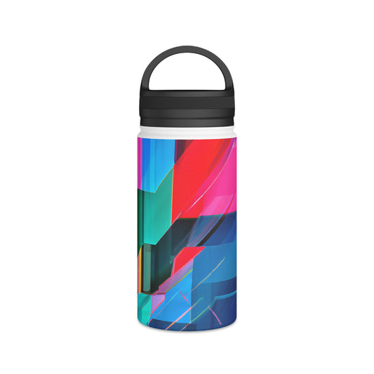 Helen Kaplan - Air Resistance Force, Abstractly - Stainless Steel Water Bottle