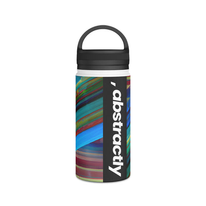 Elise Hofmann - Strong Force, Abstractly - Stainless Steel Water Bottle