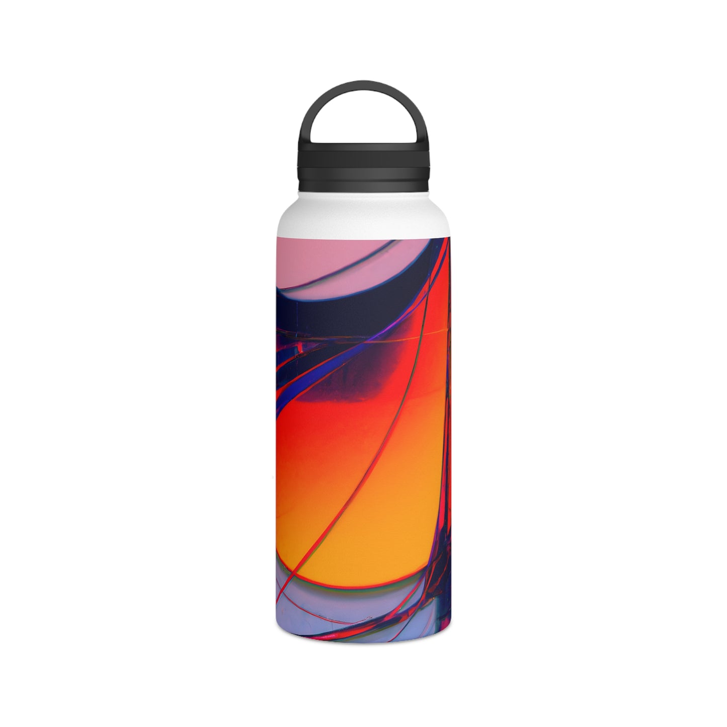 Claudia Henningsen - Air Resistance Force, Abstractly - Stainless Steel Water Bottle