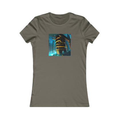 Valor Point - Capital, Abstractly - Ladies' Cut Tee