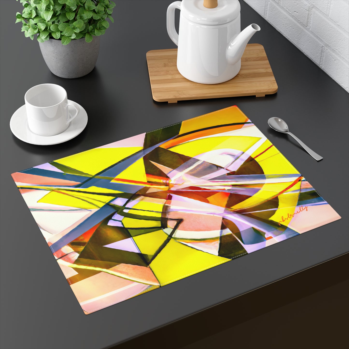 Russell Sternberg - Electromagnetic Force, Abstractly - Placemat