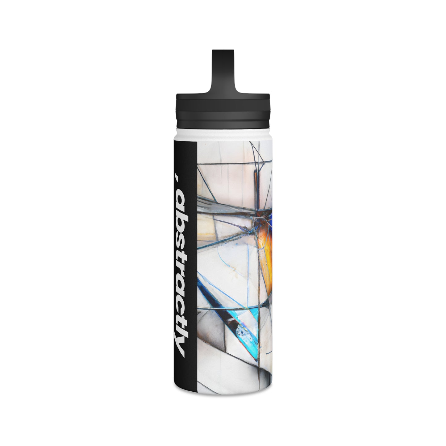 Frederick Hansen - Strong Force, Abstractly - Stainless Steel Water Bottle