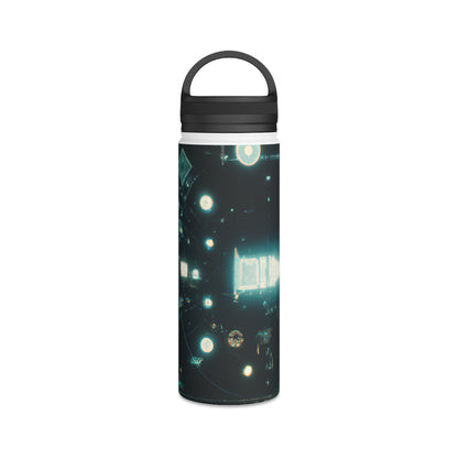 Pinnacle Assurance - Debit, Abstractly - Stainless Steel Water Bottle