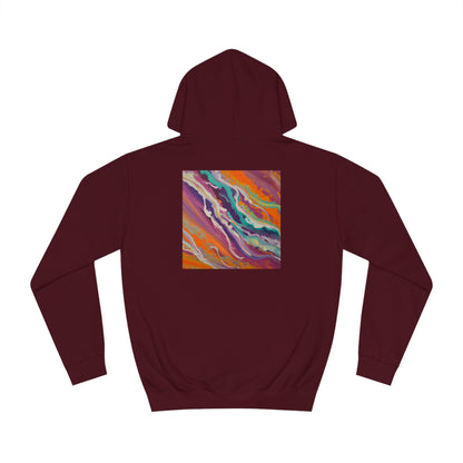 Gustavine Crystalidian - Chemistry, Abstractly - Hoodie