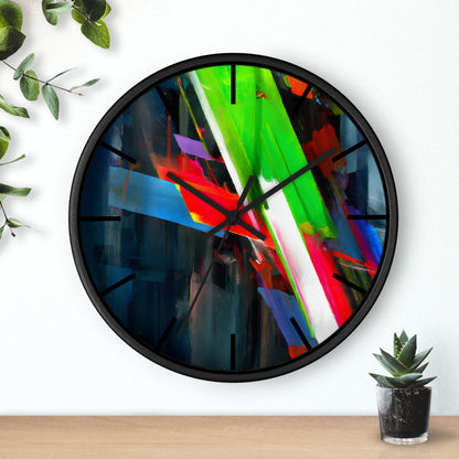 Perry Dennington - Strong Force, Abstractly - Wall Clock