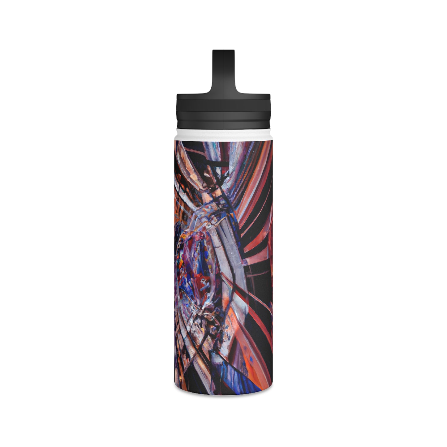 Belinda Hayes - Electromagnetic Force, Abstractly - Stainless Steel Water Bottle