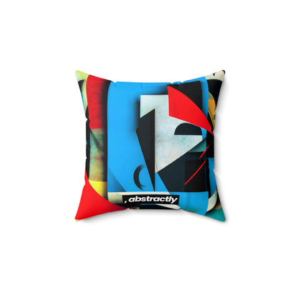 Isobel Farnsworth - Weak Force, Abstractly - Faux Suede Throw Pillow