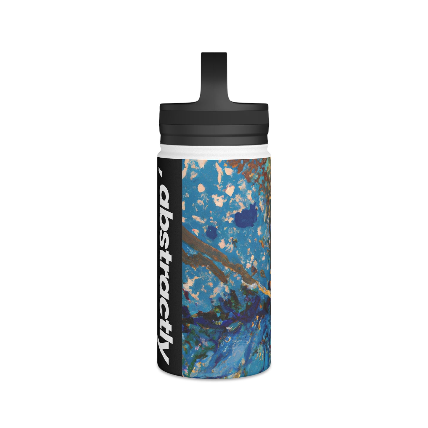 Auroflux Prismatite - Chemistry, Abstractly - Stainless Steel Water Bottle