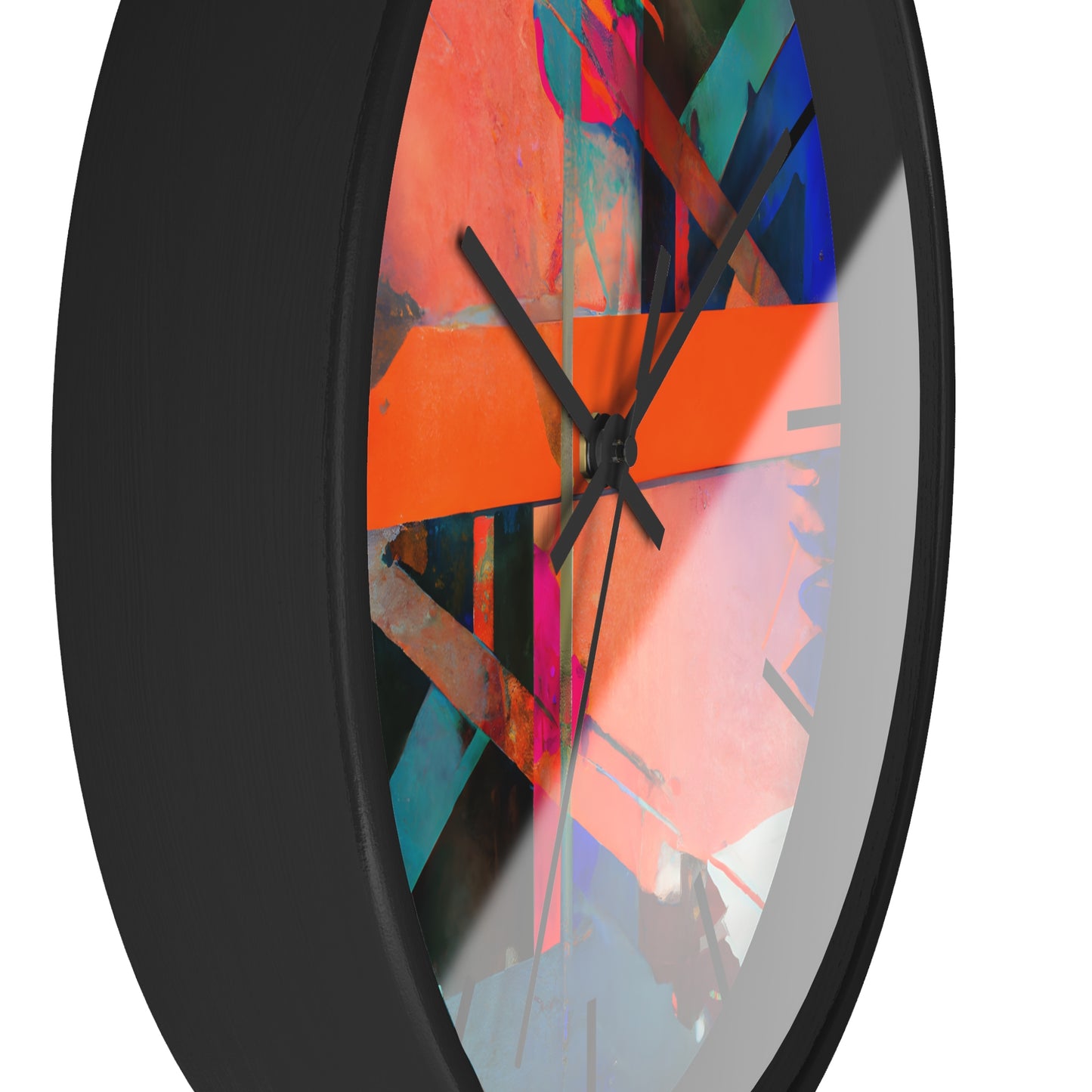 Ariana Sanders - Tension Force, Abstractly - Wall Clock