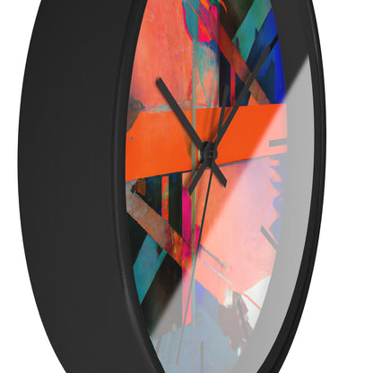 Ariana Sanders - Tension Force, Abstractly - Wall Clock