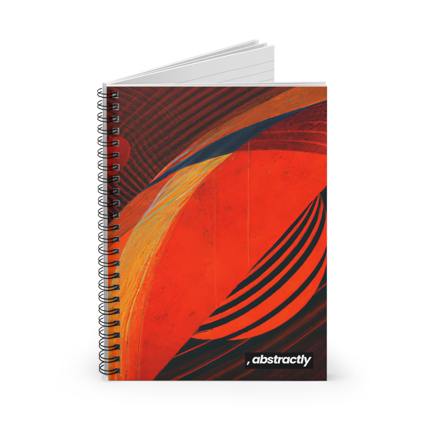 Nora Eisenberg - Normal Force, Abstractly - Spiral Notebook