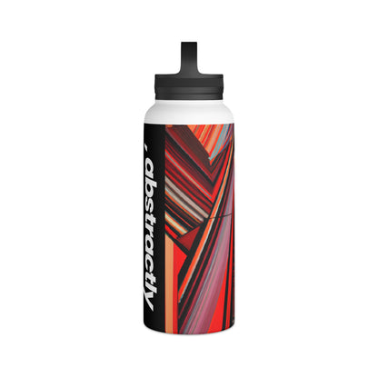 Clara Wentworth - Applied Force, Abstractly - Stainless Steel Water Bottle