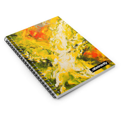 Starlight Etherium - Sulfur, Abstractly - Spiral Notebook