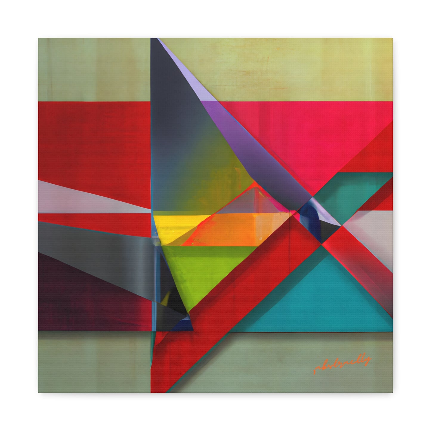 Thomas Sanderson - Friction Force, Abstractly - Canvas