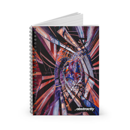 Belinda Hayes - Electromagnetic Force, Abstractly - Spiral Notebook