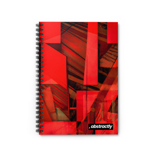 Louise Lockhart - Applied Force, Abstractly - Spiral Notebook