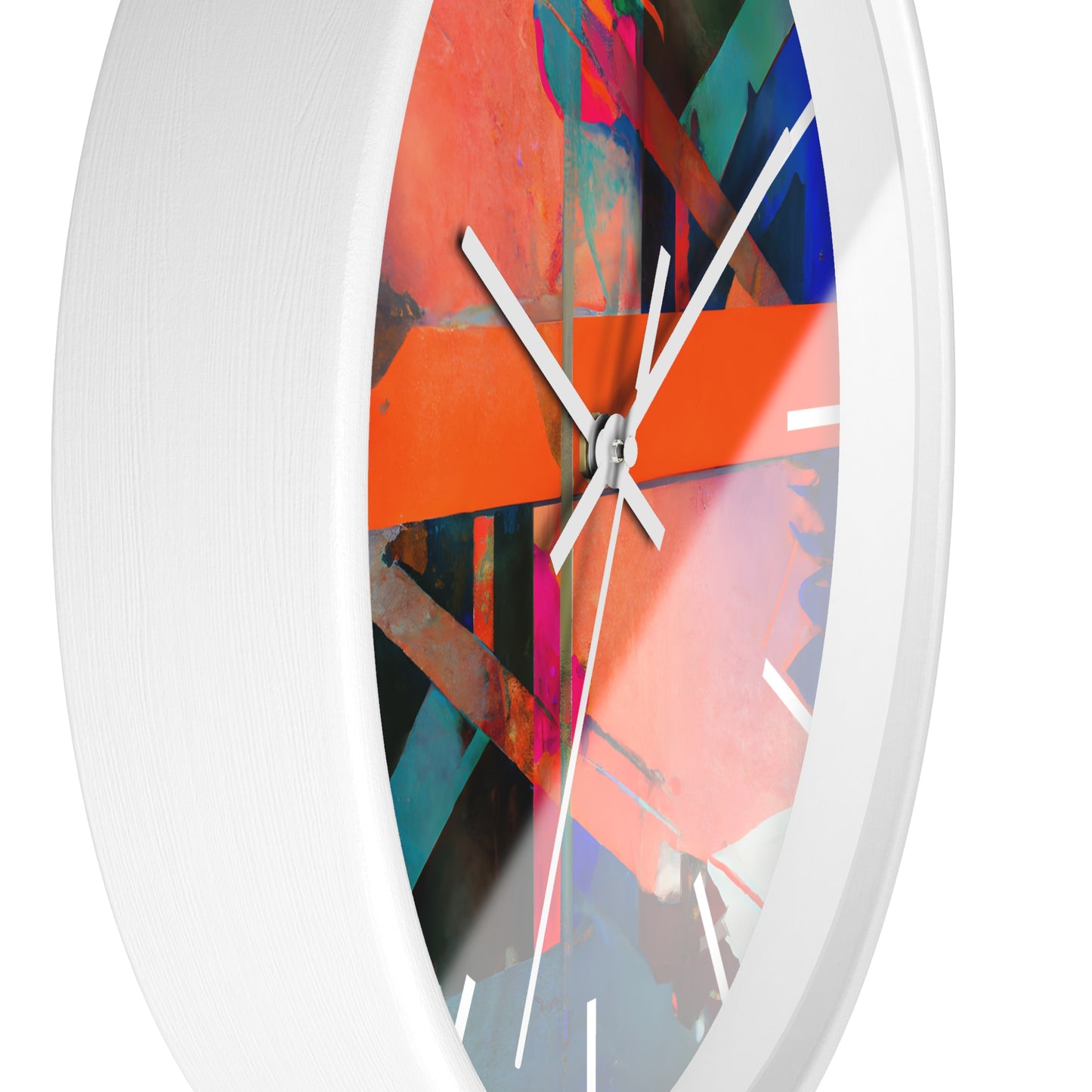 Ariana Sanders - Tension Force, Abstractly - Wall Clock