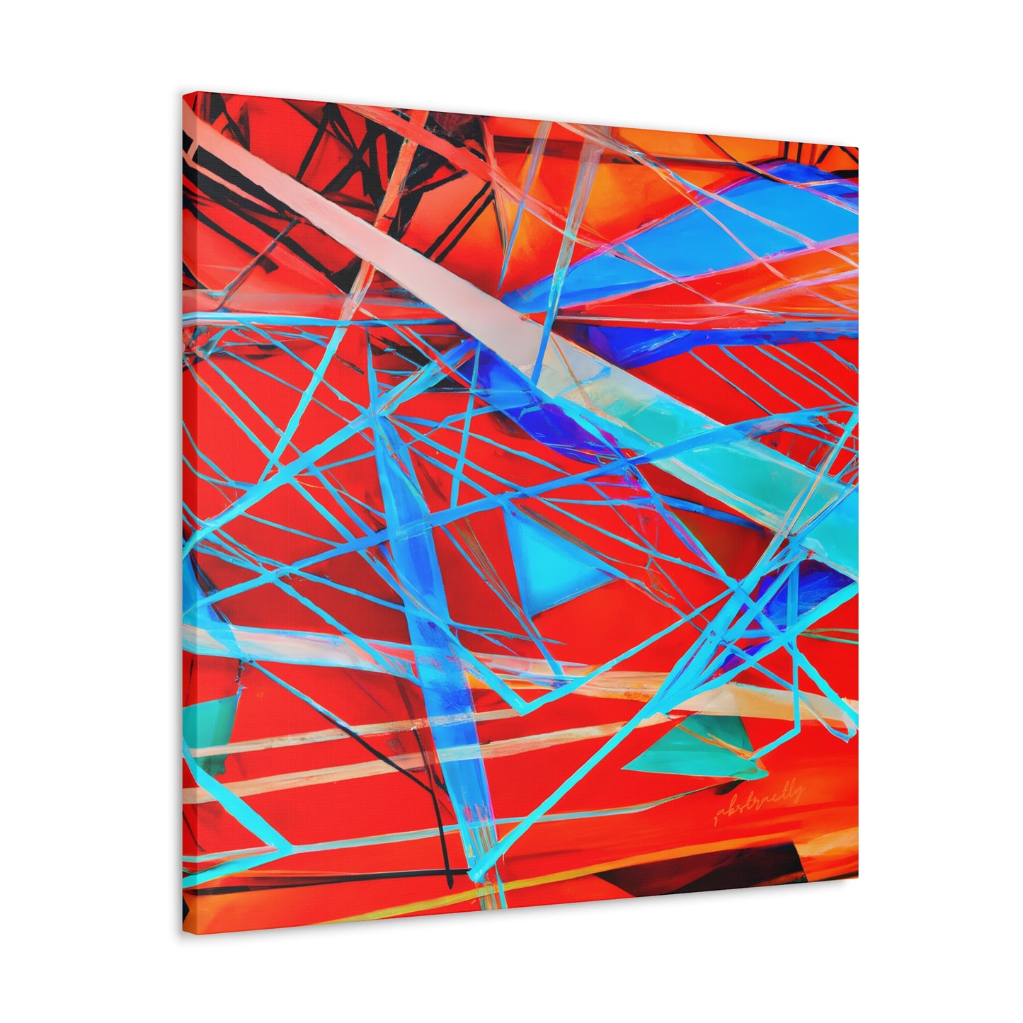 Darlene Roessler - Electric Force, Abstractly - Canvas