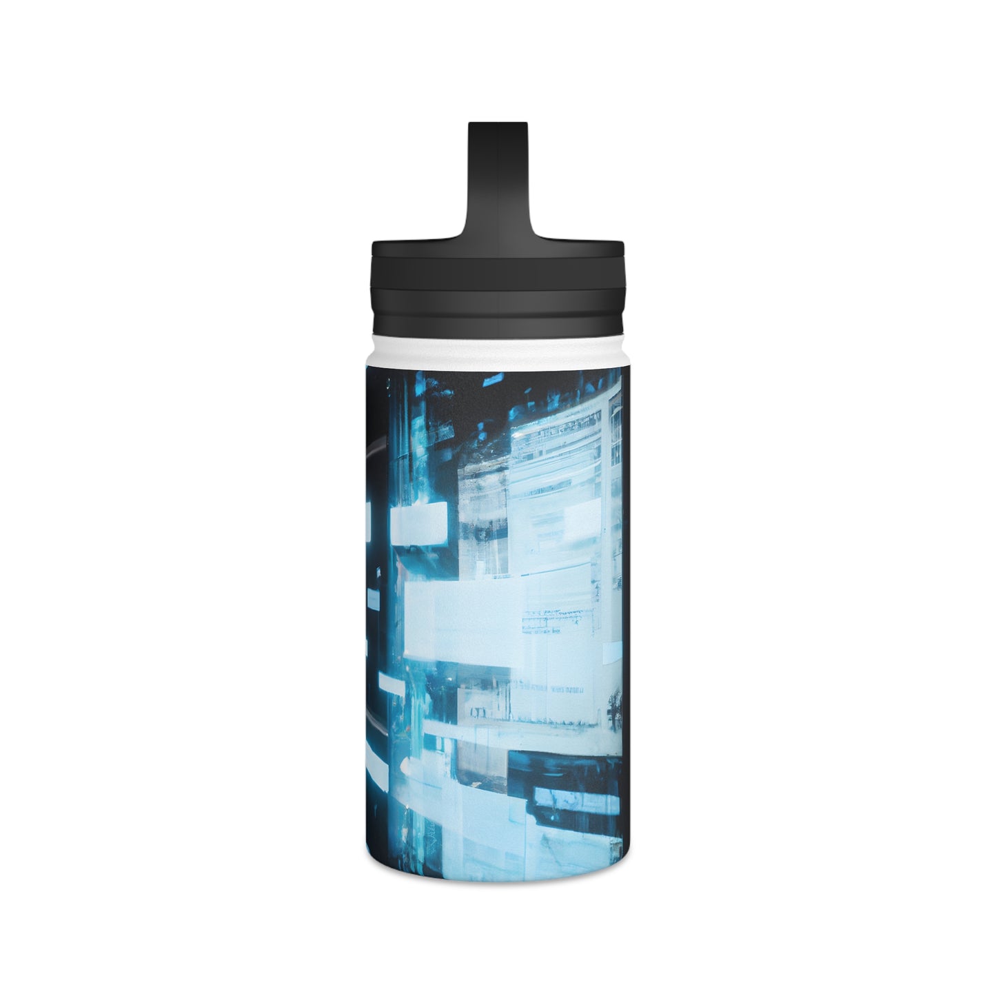 Silver Crest Financial - Debit, Abstractly - Stainless Steel Water Bottle