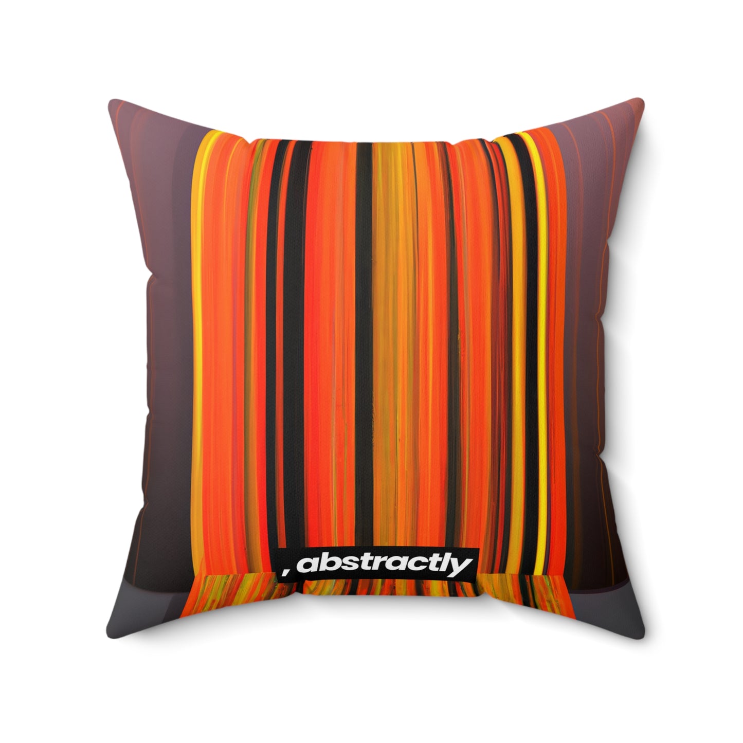 Leonor Fuentes - Normal Force, Abstractly - Faux Suede Throw Pillow