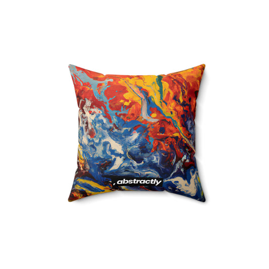 Aetherium Novaesium - Chemistry, Abstractly - Faux Suede Throw Pillow