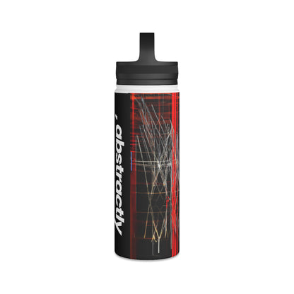 Walter Kleinberg - Strong Force, Abstractly - Stainless Steel Water Bottle