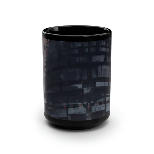 Equity Apex - Liquidity, Abstractly - Black Ceramic Mug 15oz