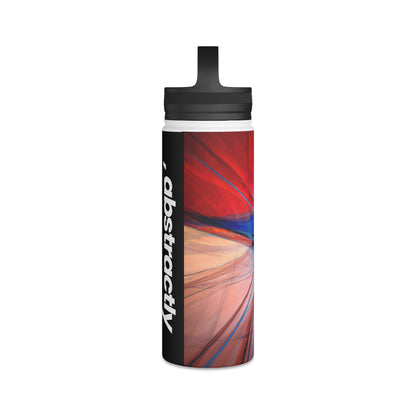 Sylvia Blackburn - Magnetic Force, Abstractly - Stainless Steel Water Bottle