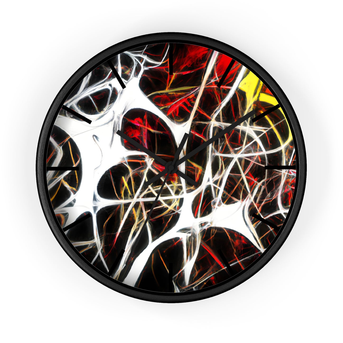 Beatrice Coleman - Electric Force, Abstractly - Wall Clock