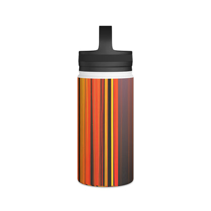 Leonor Fuentes - Normal Force, Abstractly - Stainless Steel Water Bottle