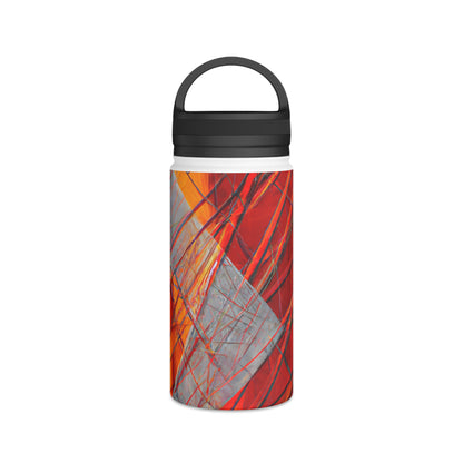 Adrienne Dufresne - Gravity Force, Abstractly - Stainless Steel Water Bottle