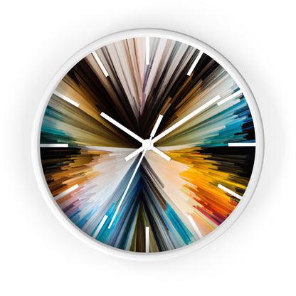 Iris Caldwell - Gravity Force, Abstractly - Wall Clock