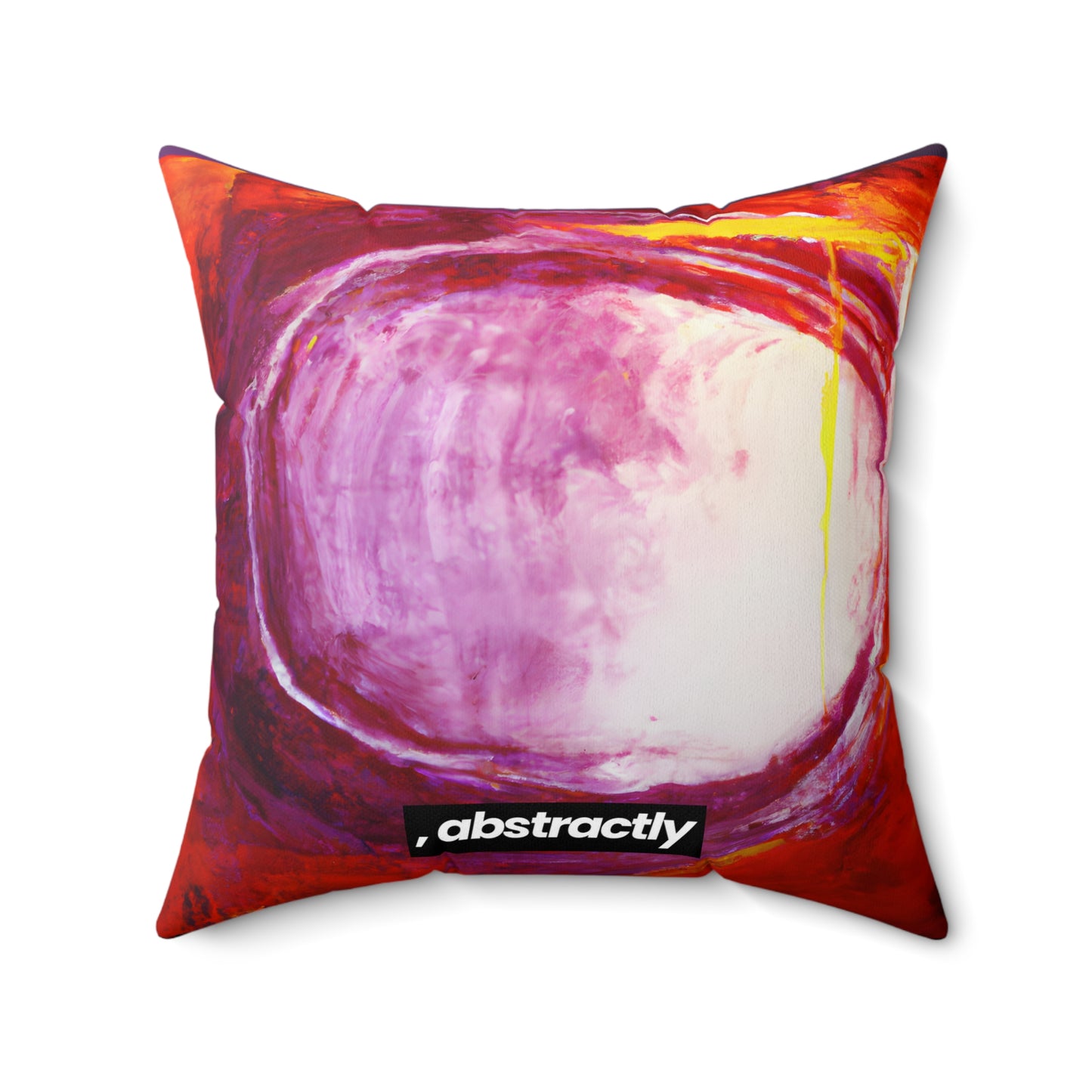 Quazarium Crystalite - Vanadium, Abstractly - Faux Suede Throw Pillow