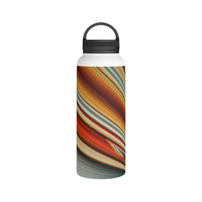 Melvin Strickland - Friction Force, Abstractly - Stainless Steel Water Bottle