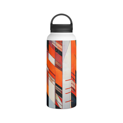 Lara Pendleton - Gravity Force, Abstractly - Stainless Steel Water Bottle