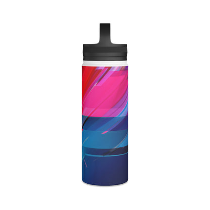 Helen Kaplan - Air Resistance Force, Abstractly - Stainless Steel Water Bottle