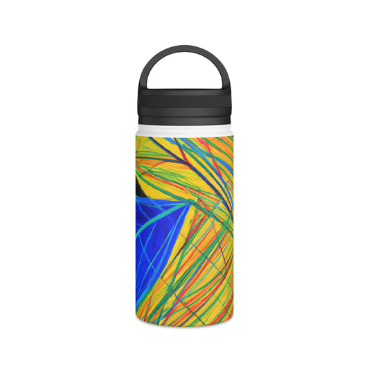 Gerald Michelson - Electric Force, Abstractly - Stainless Steel Water Bottle