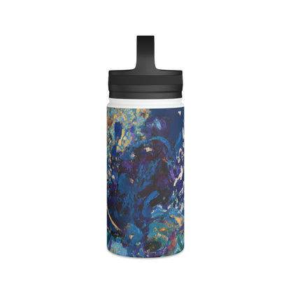 Auroflux Prismatite - Chemistry, Abstractly - Stainless Steel Water Bottle