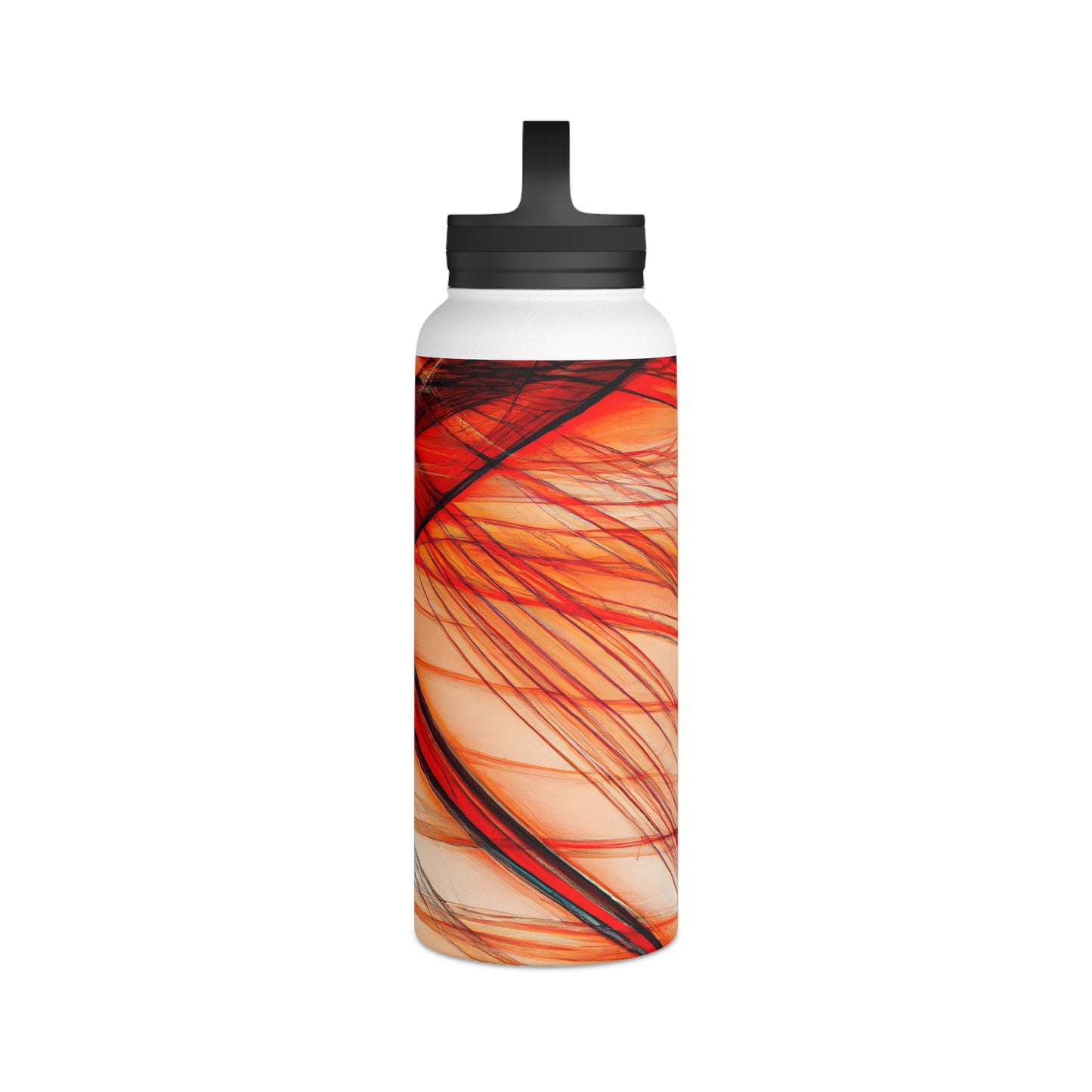 Ellis Rothman - Magnetic Force, Abstractly - Stainless Steel Water Bottle